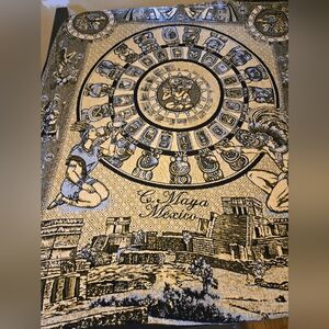 Aztec Calender Blanket
